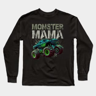 Mama Family Matching Monster Truck Lovers Long Sleeve T-Shirt